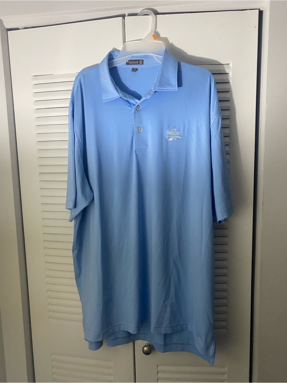 Peter Millar Light Blue Performance Polo